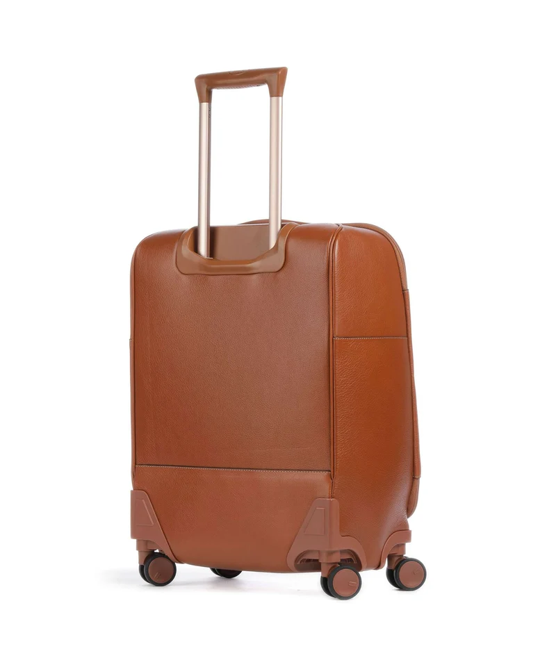 Brics Life Pelle Valise 4 roues leder