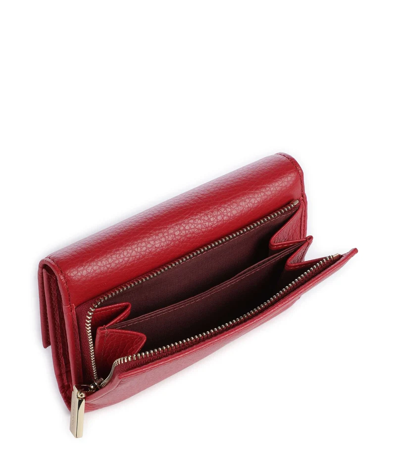 Coccinelle Metallic Soft Portefeuille ruby