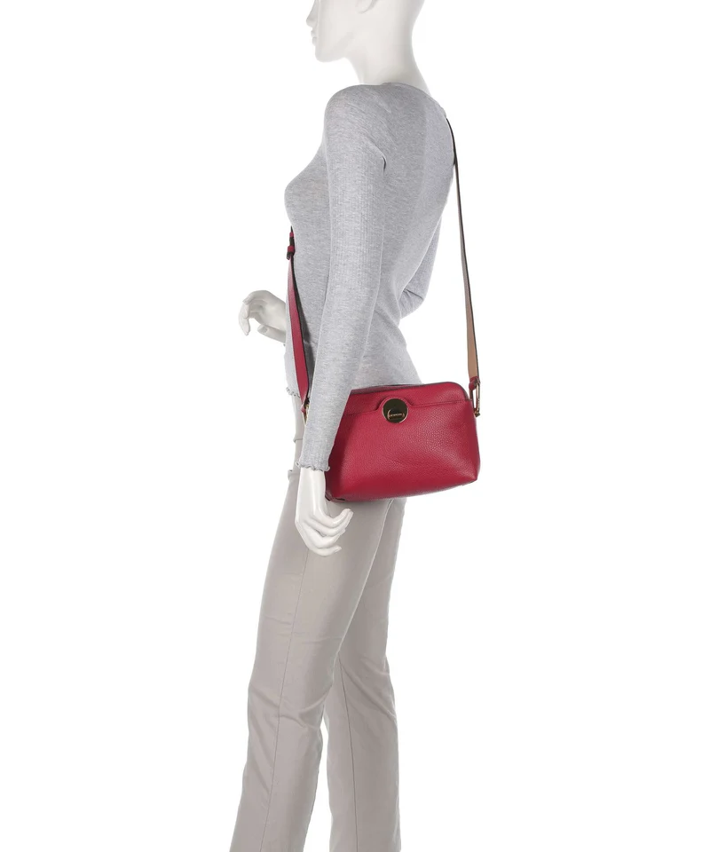 Coccinelle Liya Sac bandoulière sangria/skin