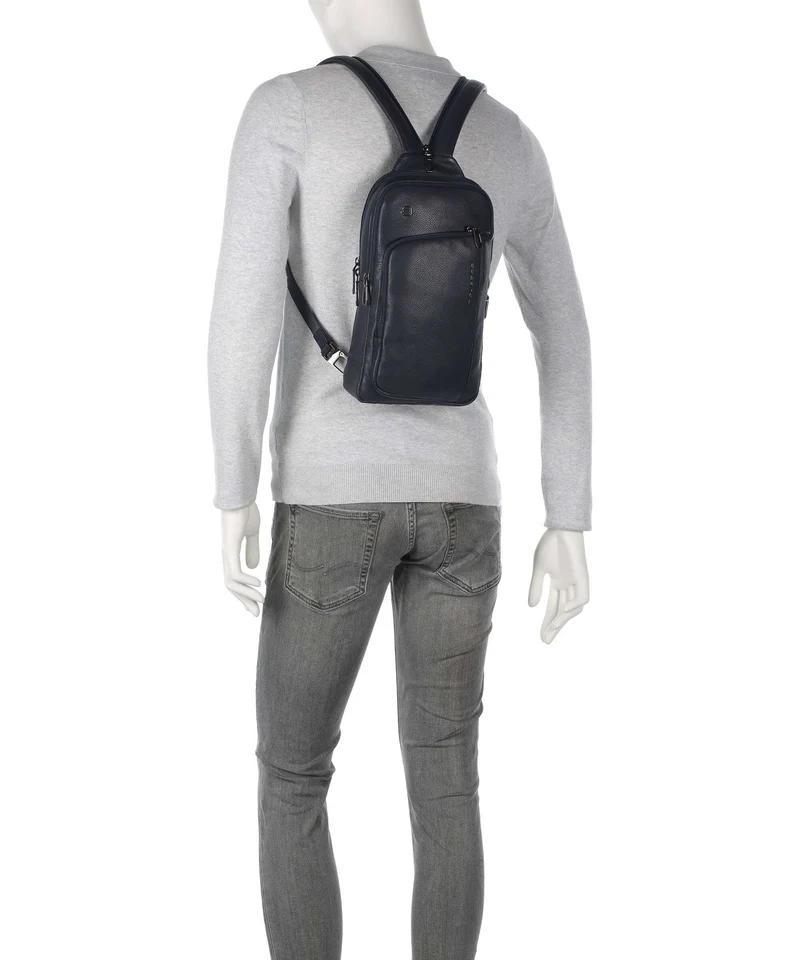 Piquadro S134 Sac sling blue