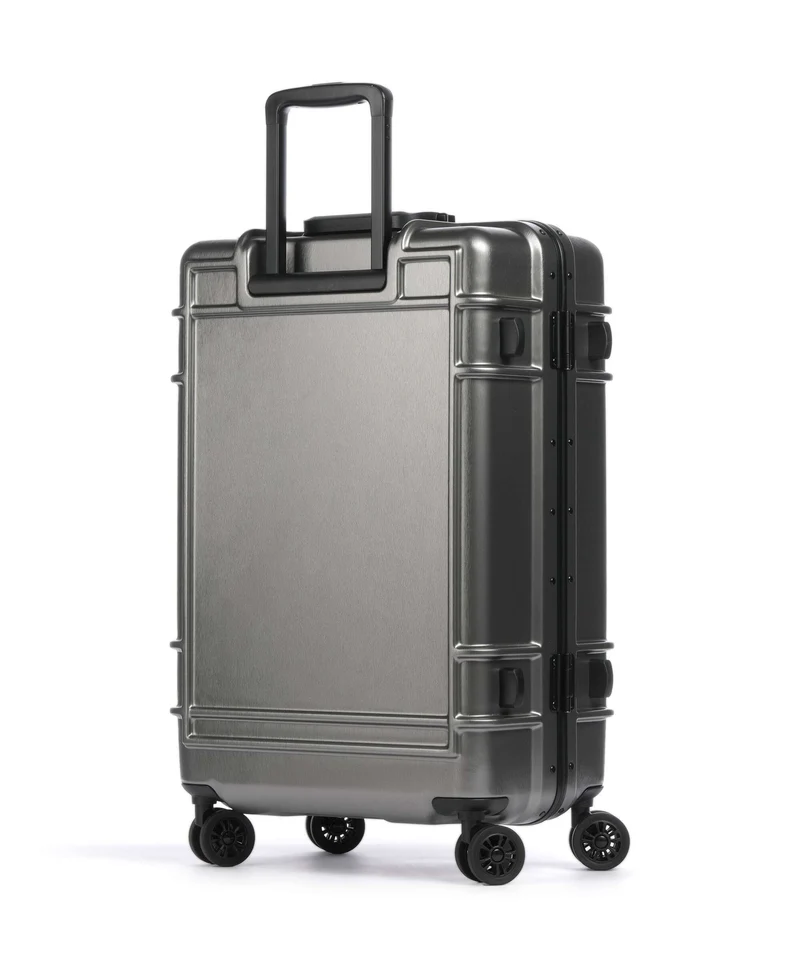 Eastpak Resist'R Case Valise 4 roues brushed metal