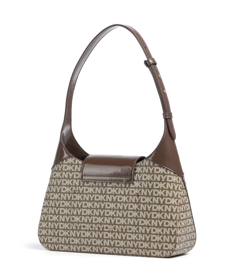 DKNY Avril Sac porté épaule chino/chocolate