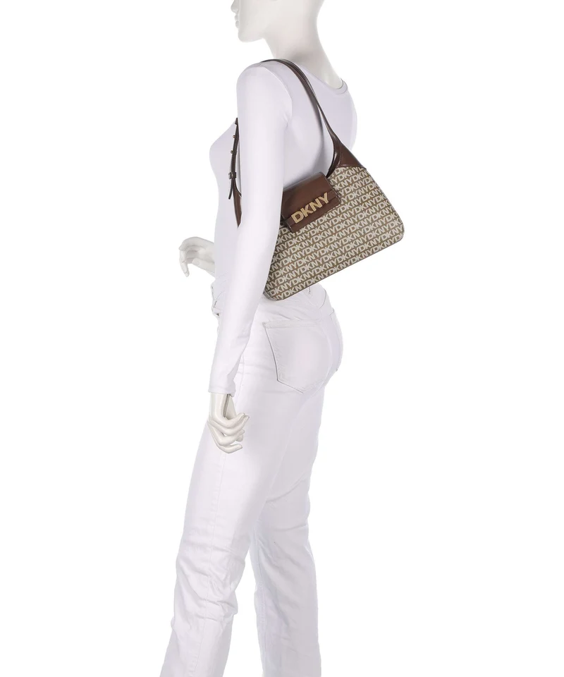 DKNY Avril Sac porté épaule chino/chocolate