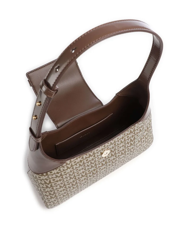DKNY Avril Sac porté épaule chino/chocolate