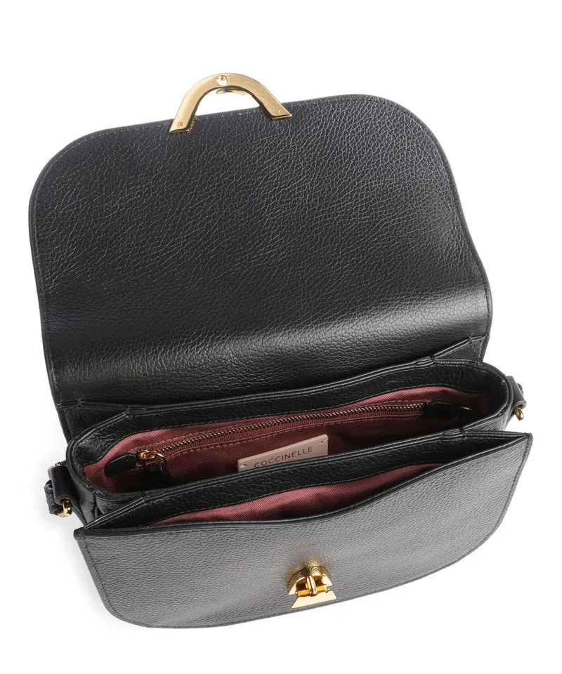 Coccinelle Dew Sac bandoulière noir