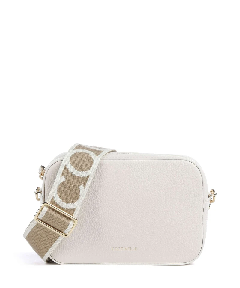Coccinelle Tebe Sac bandoulière blanco