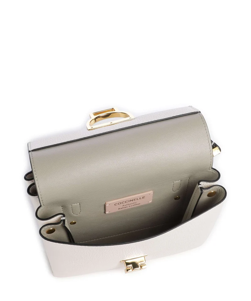 Coccinelle Arlettis Signature Sac bandoulière blanco