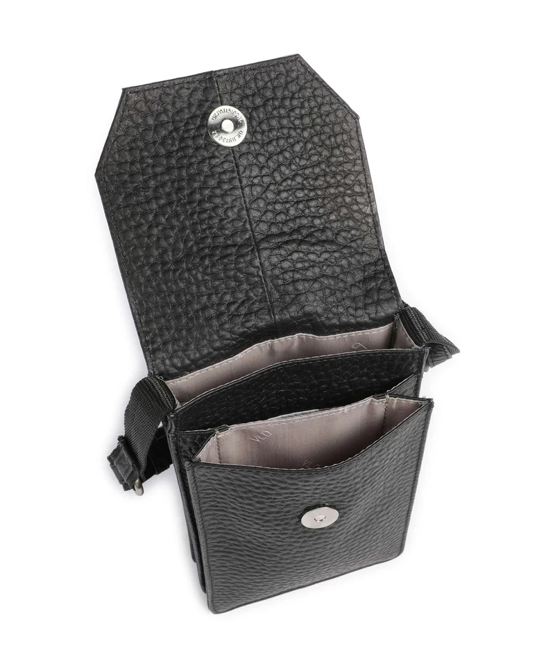 Voi Hirsch Magda Pochette telephone schwarz