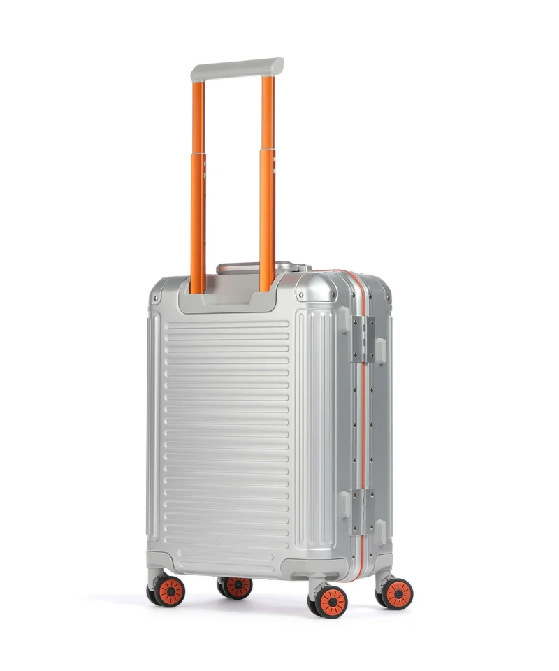 Travelite Next Valise 4 roues silber orange