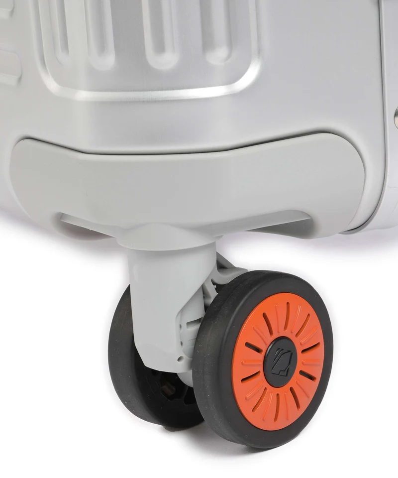 Travelite Next Valise 4 roues silber orange