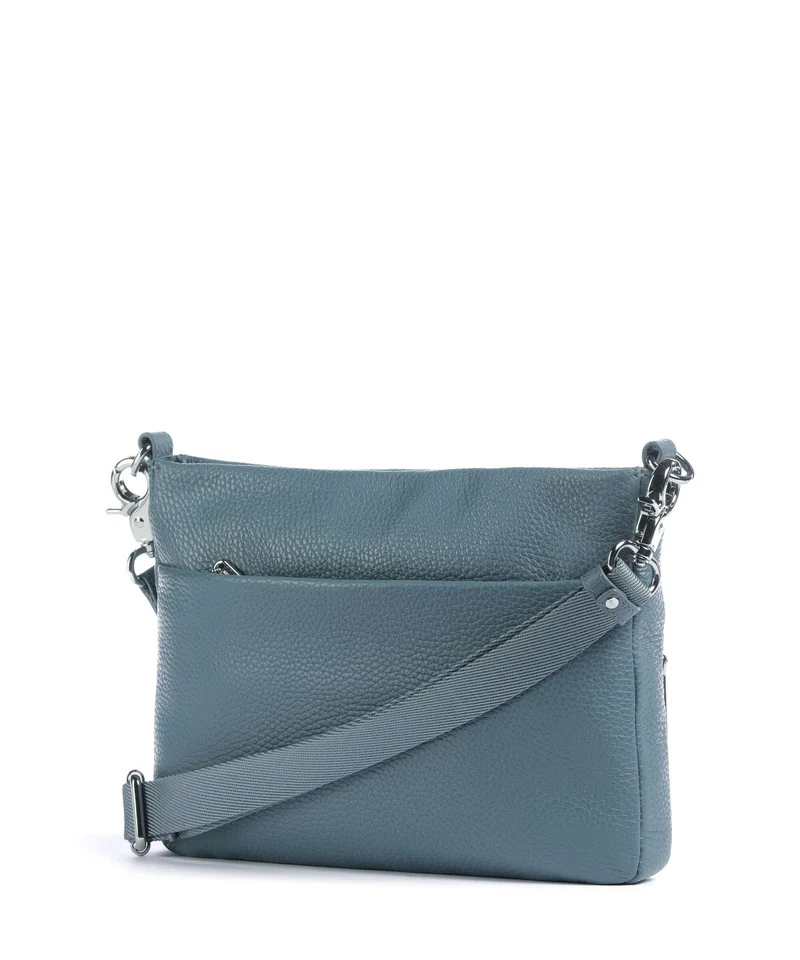 Mandarina Duck Mellow Leather Sac bandoulière iron