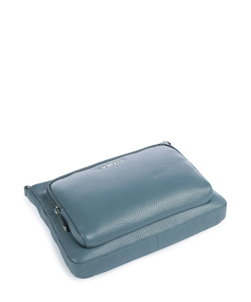 Mandarina Duck Mellow Leather Sac bandoulière iron