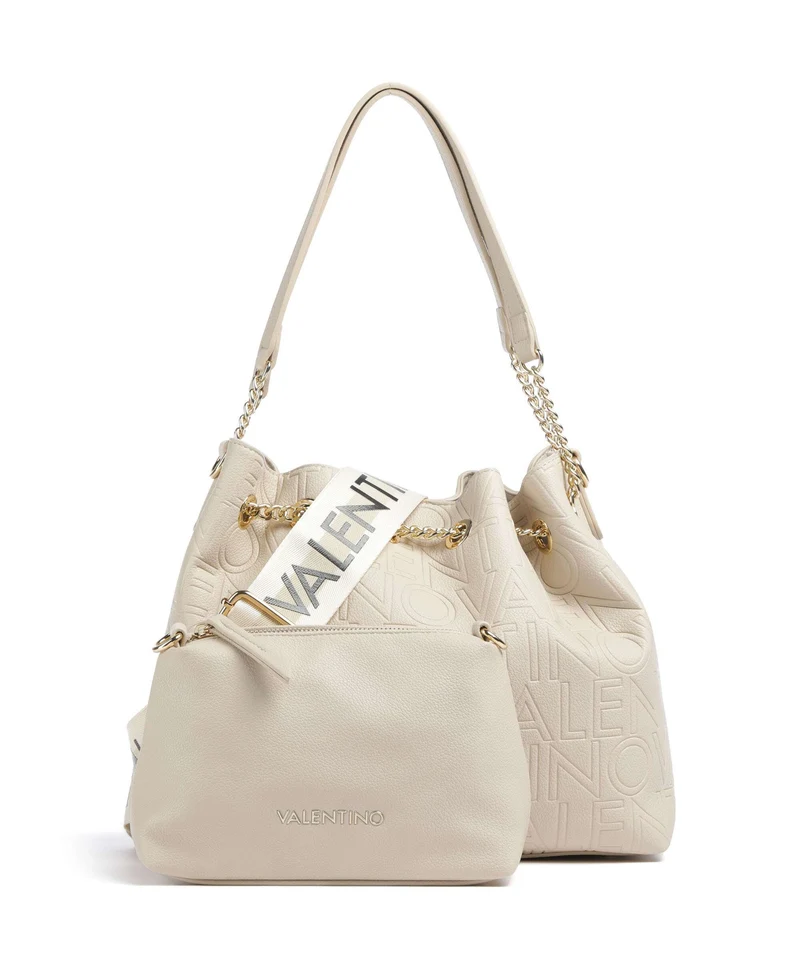 Valentino Bags Pansy Sac seau ecru