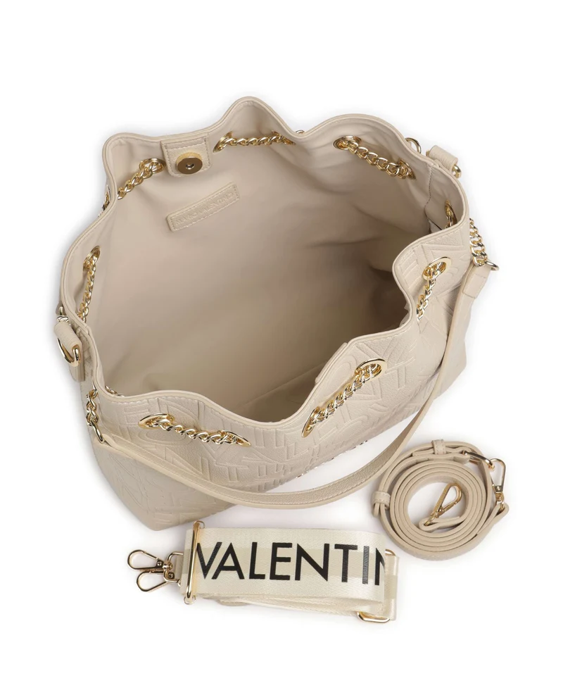 Valentino Bags Pansy Sac seau ecru