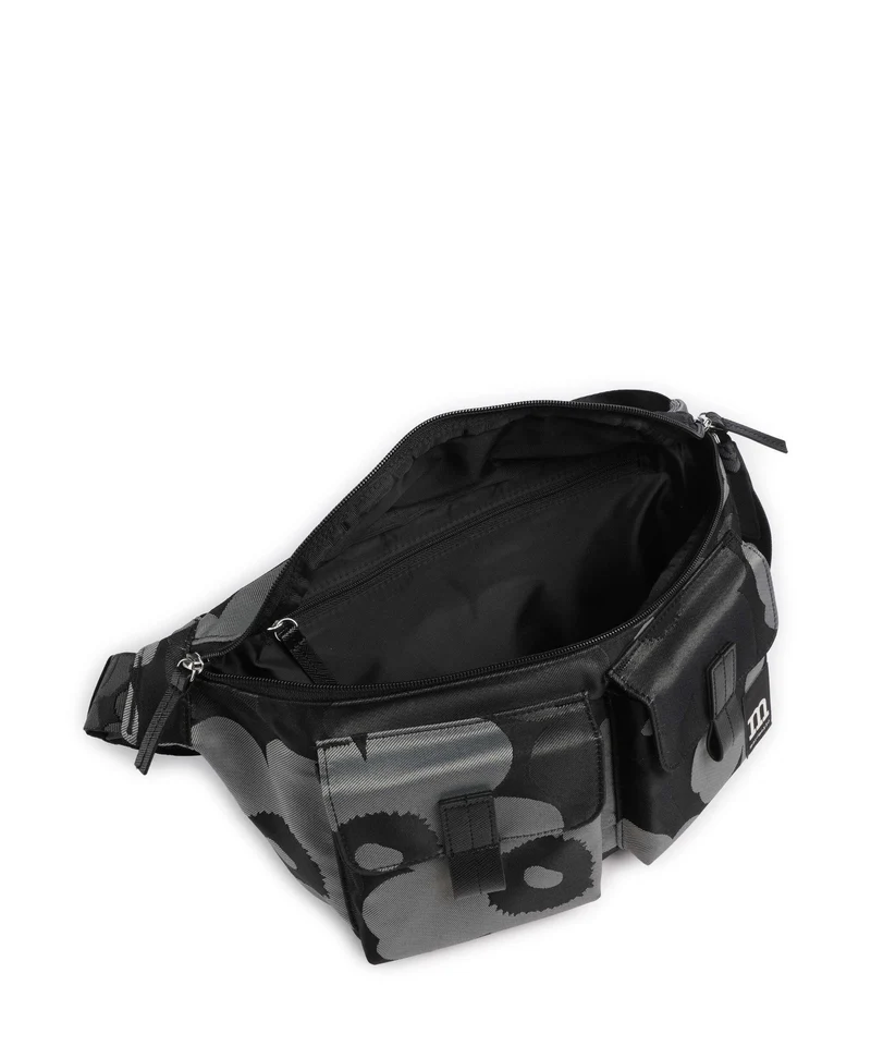 Marimekko Unikko M Sac bandoulière grey/dark grey/black
