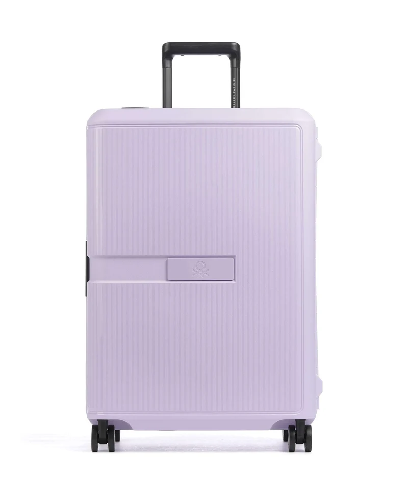 Delsey Paris x United Colors of Benetton CB Hard Valise 4 roues lavender