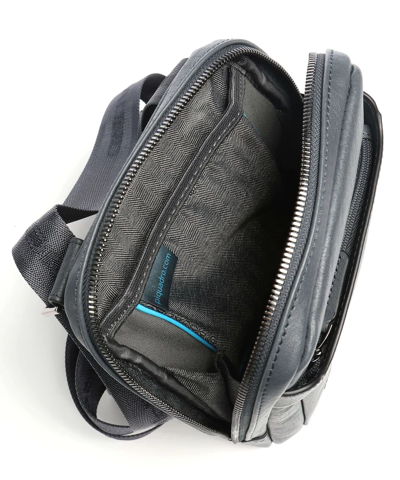 Piquadro Black Square Sac bandoulière blue ocean