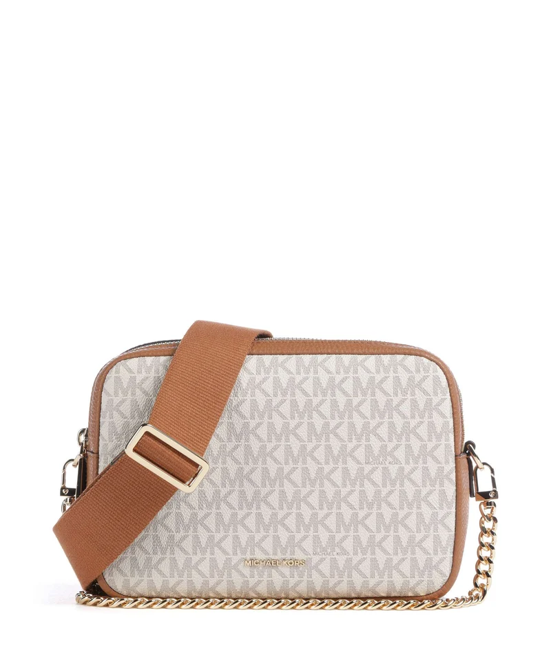 Michael Kors Bryant Medium Sac bandoulière vanilla/acorn