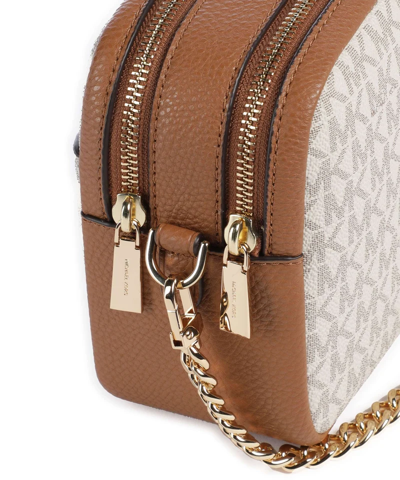Michael Kors Bryant Medium Sac bandoulière vanilla/acorn