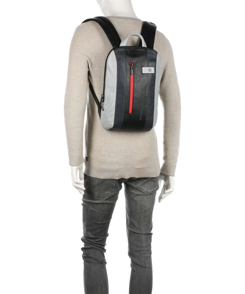 Piquadro Urban Sac à dos d'ordinateur grey/black