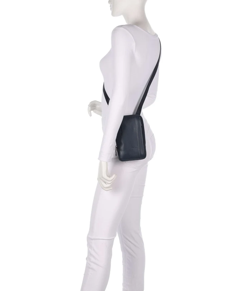 Piquadro W137 Sac bandoulière blu
