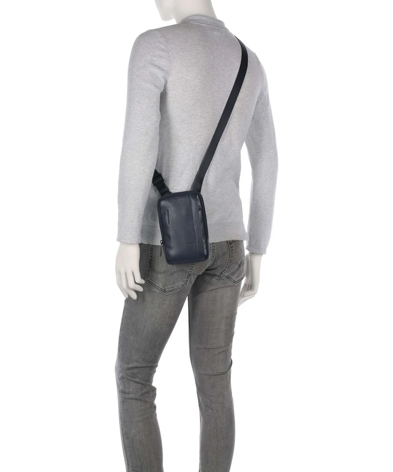 Piquadro W137 Sac bandoulière blu