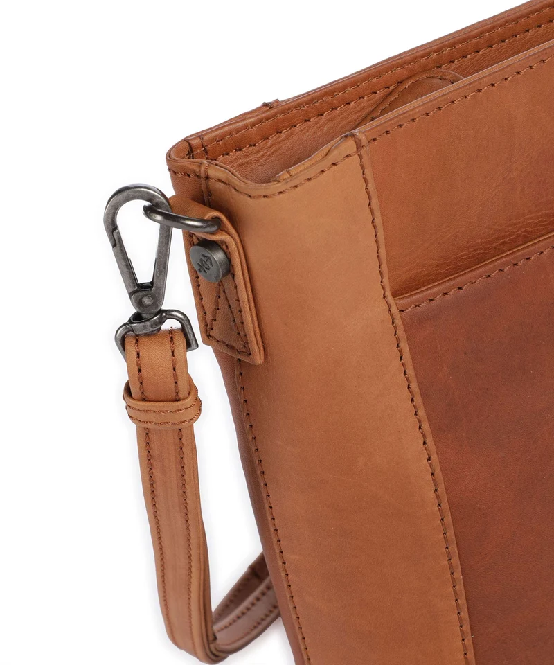 The Chesterfield Brand Wax Pull Up Cow Moore Sac seau cognac