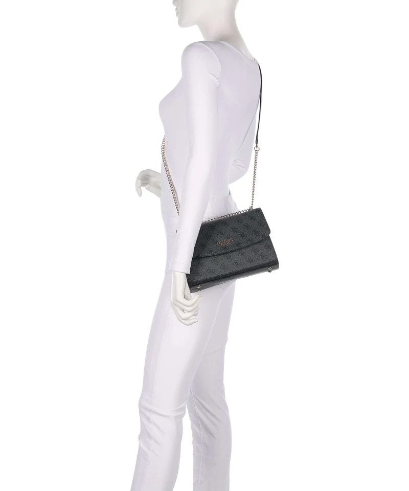 Guess Calista Sac porté épaule coal logo