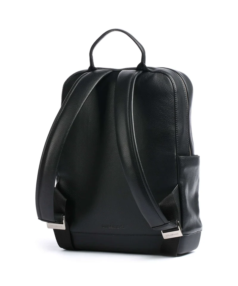 Moleskine Classic Leather Sac à dos schwarz