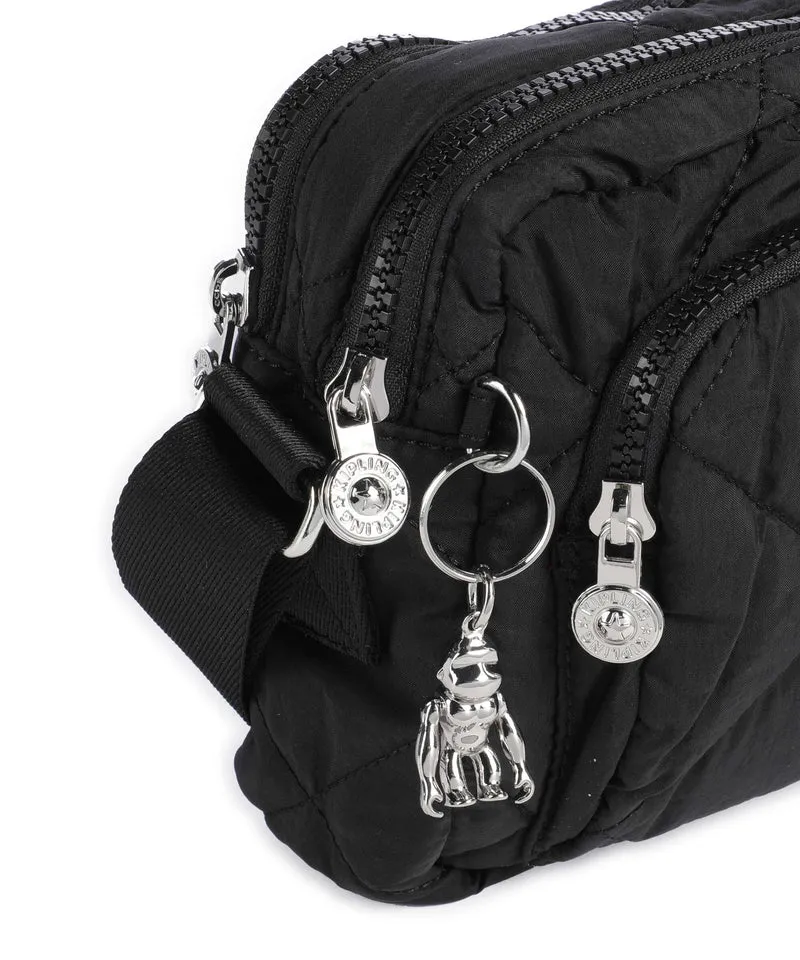 Kipling Crinkled Quilt Abanu M Zip Sac bandoulière cosmic black