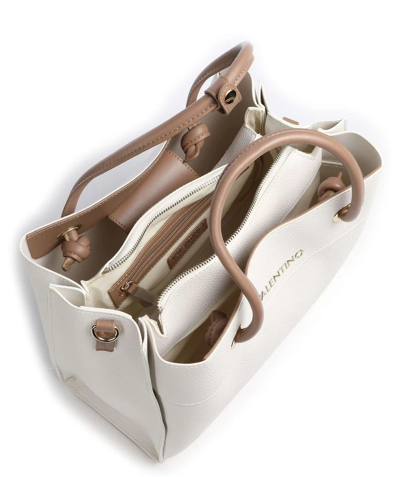 Valentino Bags Alexia Sac à main bianc/cuoi