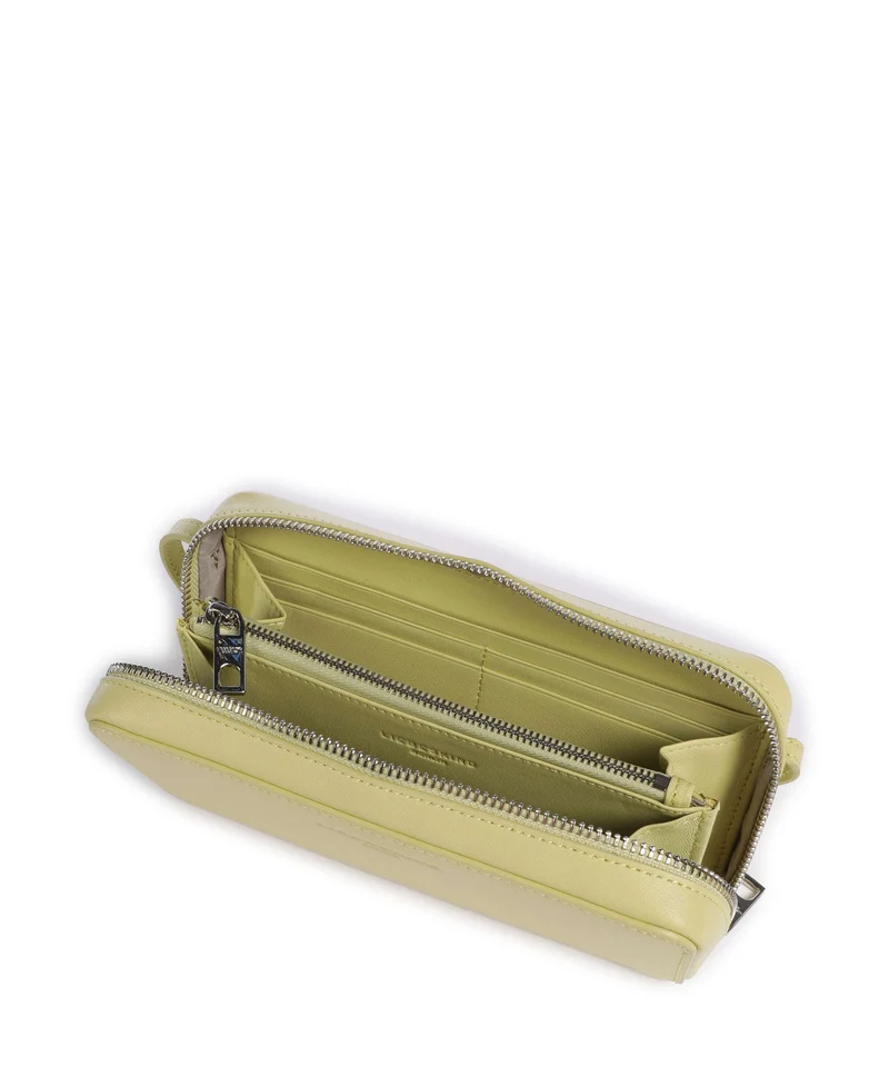 Liebeskind Lou Calf Optic XS Portefeuille light mimosa