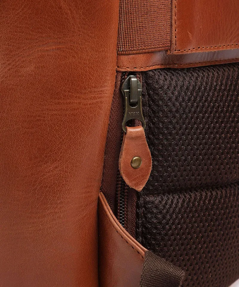 Buckle & Seam Siwa Sac à dos cognac