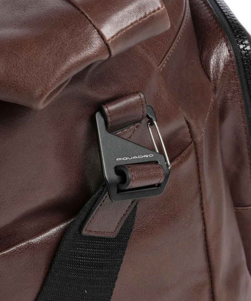 Piquadro Harper Sac week-end dark brown