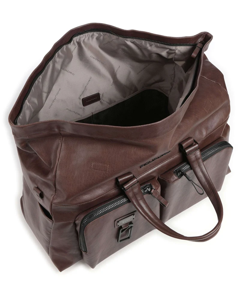 Piquadro Harper Sac week-end dark brown