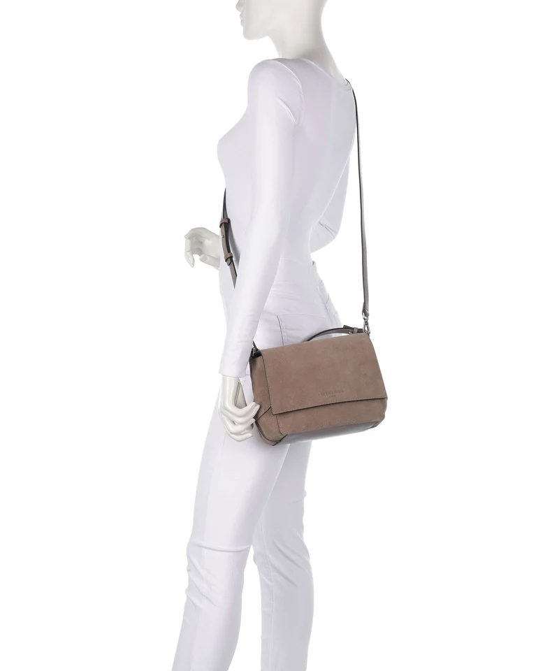 Liebeskind Lilly Suede M Sac porté épaule neutral gray