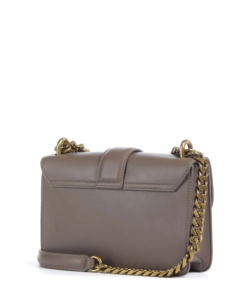 Just Cavalli Iconic Snakes Sac porté épaule taupe