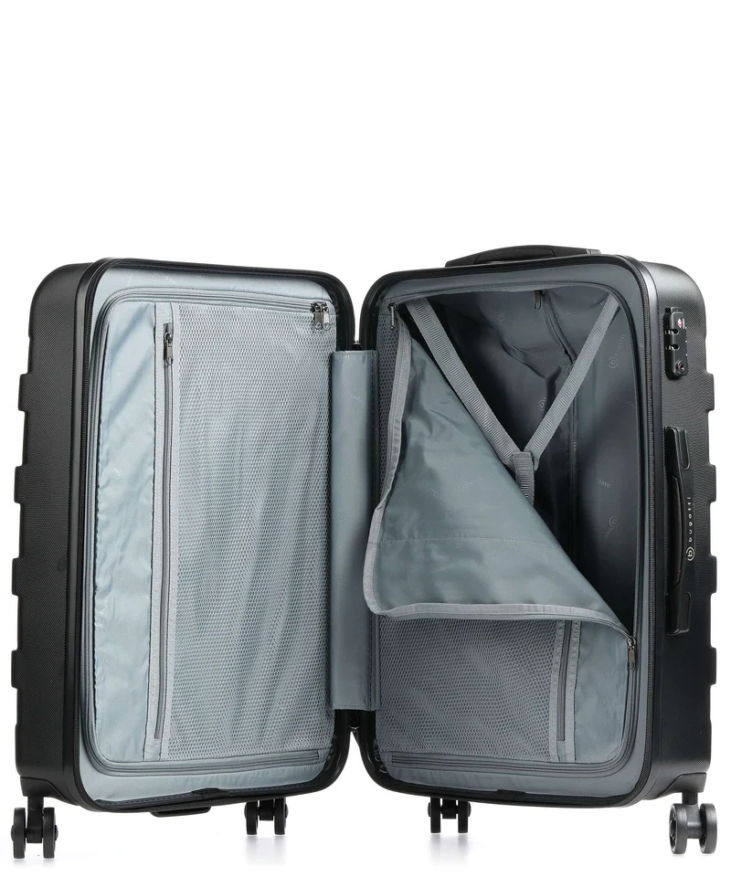 Bugatti Galatea Set de valise (4 roues) schwarz