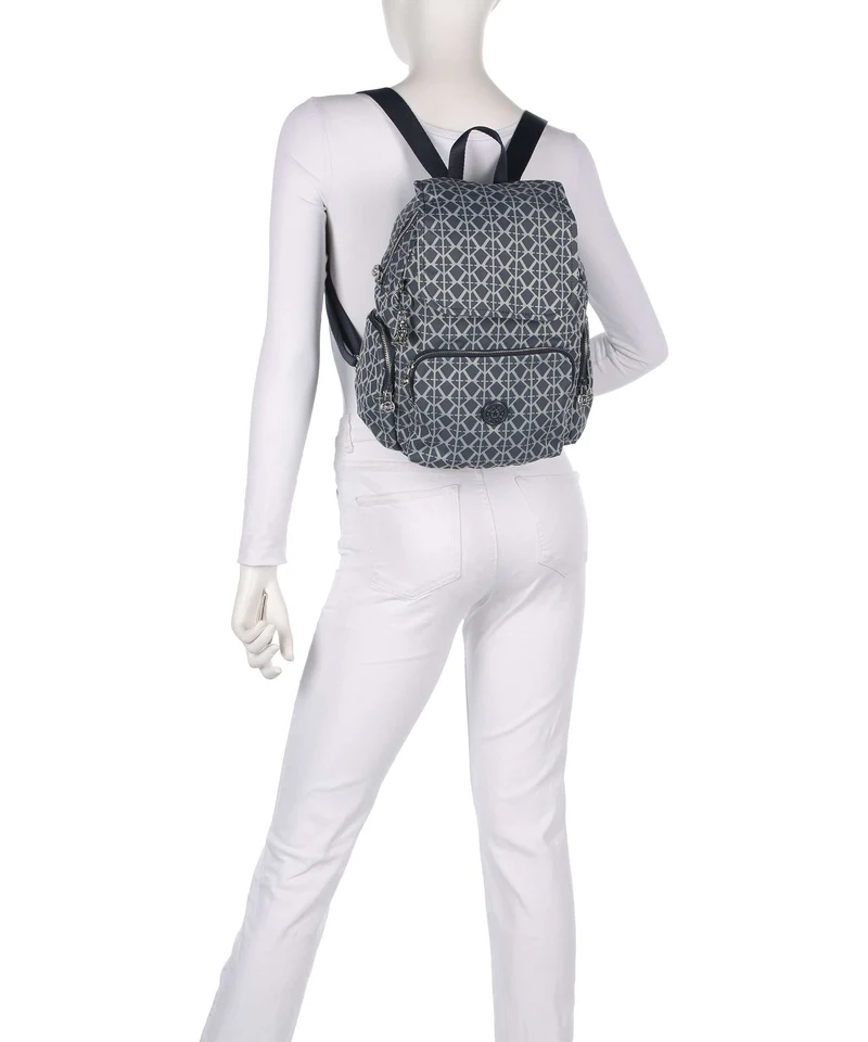 Kipling Elevated City Zip S Sac à dos navy sign