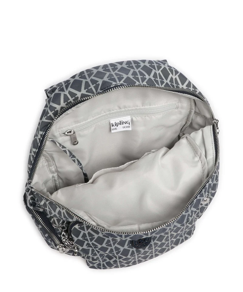 Kipling Elevated City Zip S Sac à dos navy sign