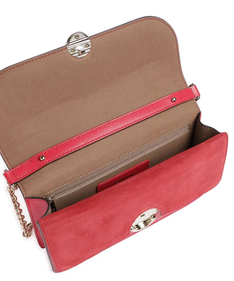 Furla Sfera S Sac porté épaule rosso veneziano