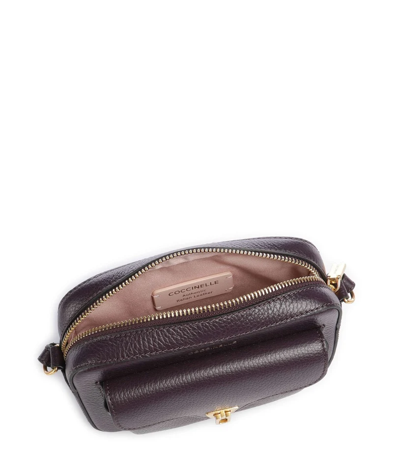 Coccinelle Beat Soft Sac bandoulière prune