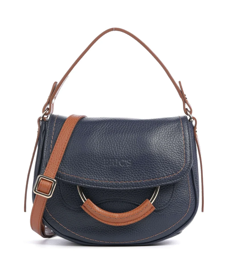 Brics Gondola Stella mini Sac porté épaule night blue/caramel