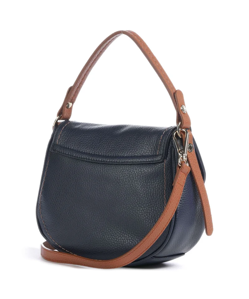 Brics Gondola Stella mini Sac porté épaule night blue/caramel