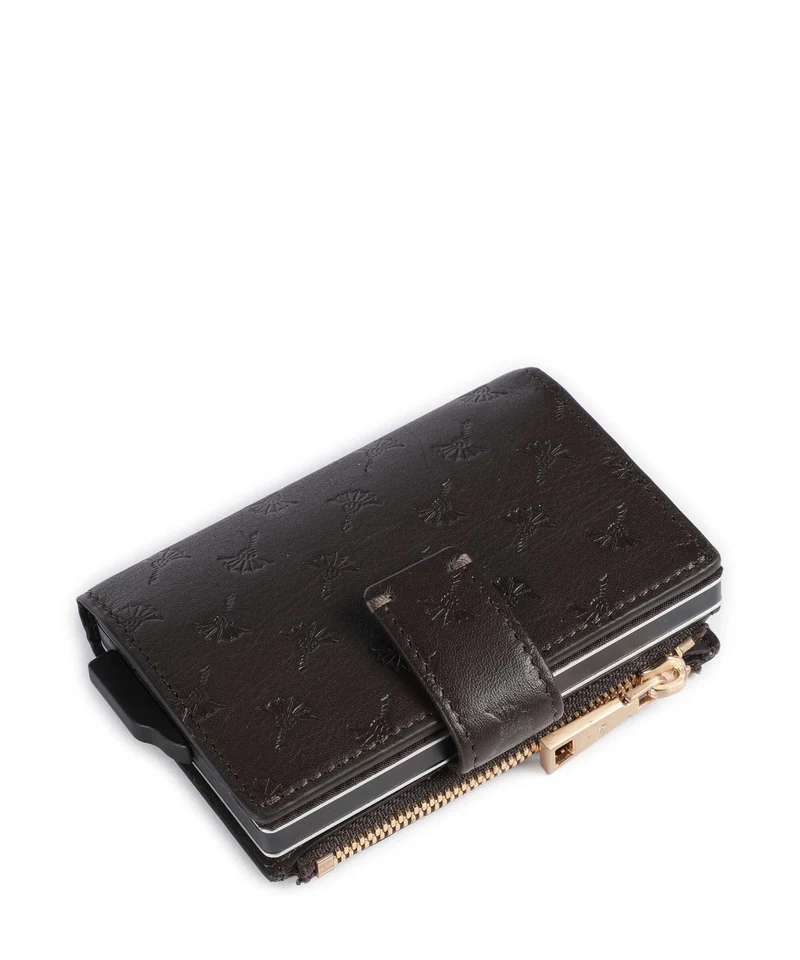 JOOP! Leggero Stampa C-Four Étui à cartes crédit dark brown