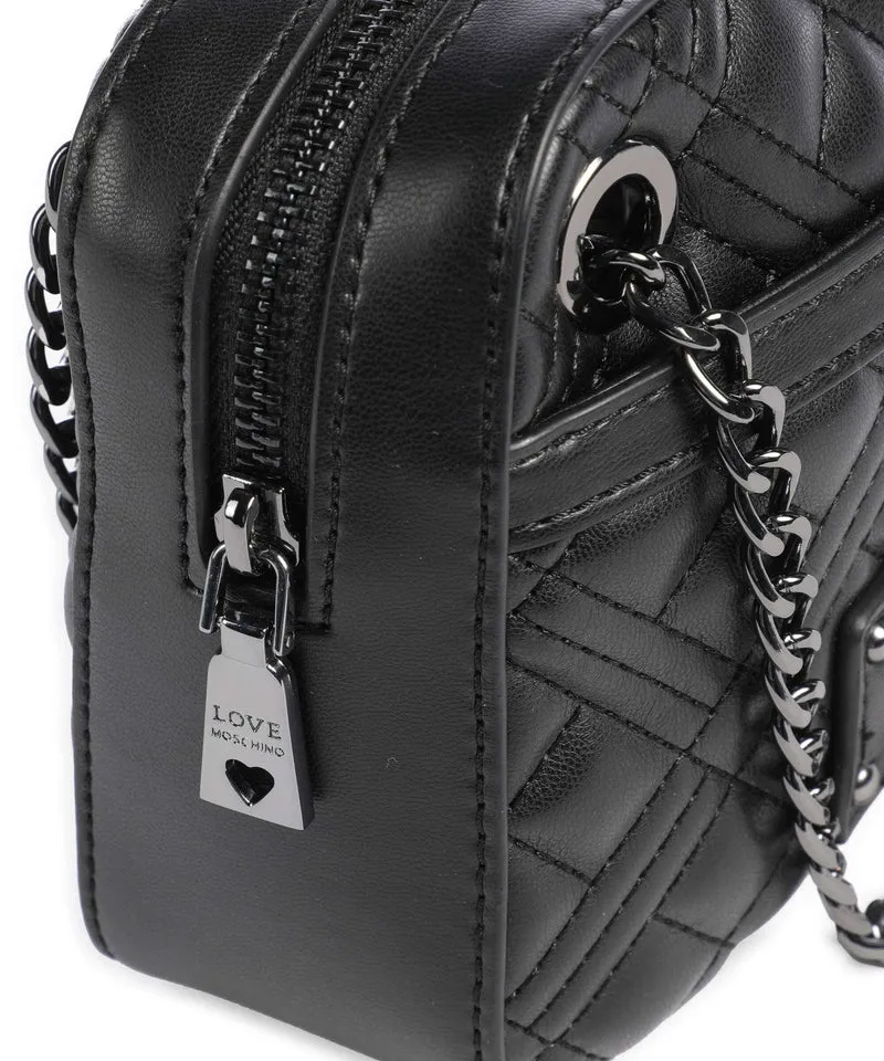 Love Moschino Quilted Sac porté épaule nero