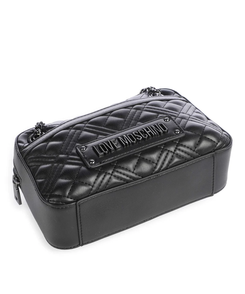 Love Moschino Quilted Sac porté épaule nero