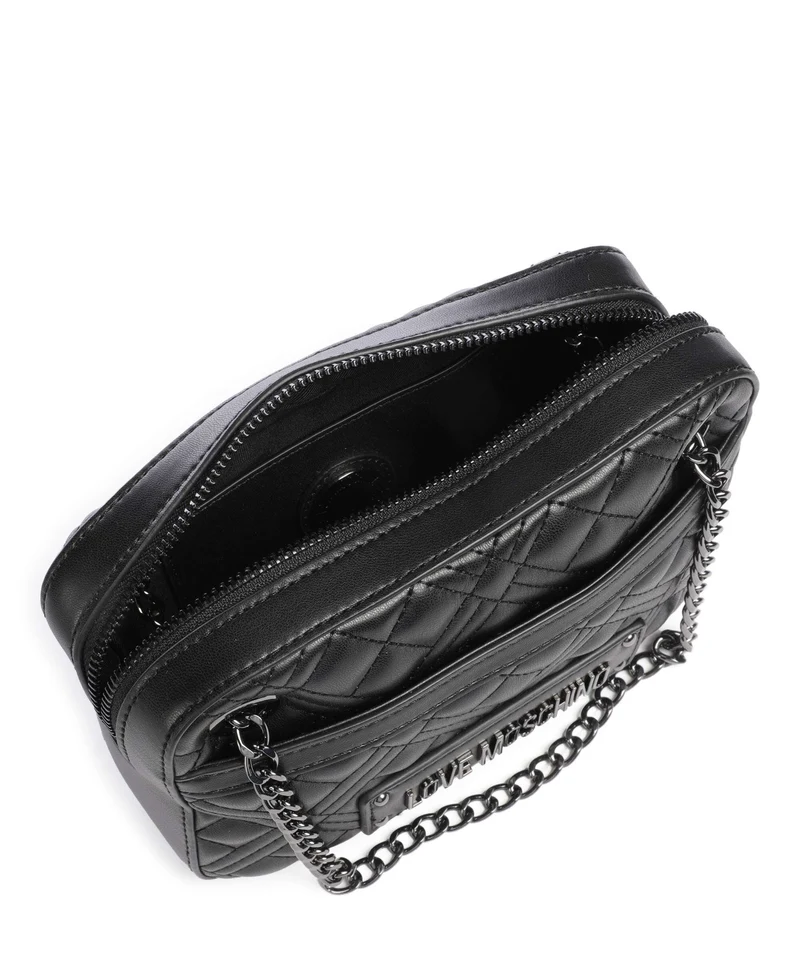 Love Moschino Quilted Sac porté épaule nero