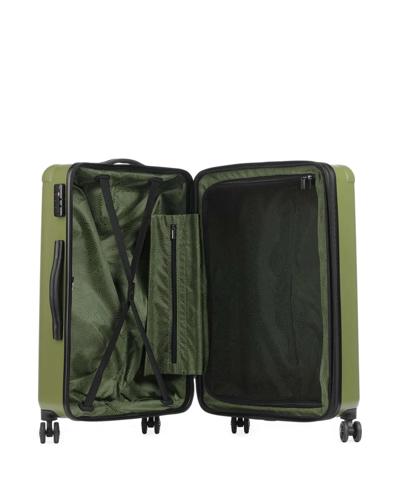 Jeep JH004C Valise 4 roues avocade green