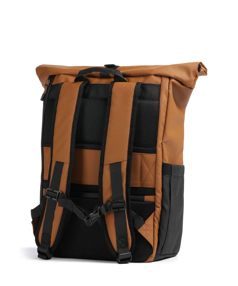 Travelite Briize M Sac à dos roll-top curry